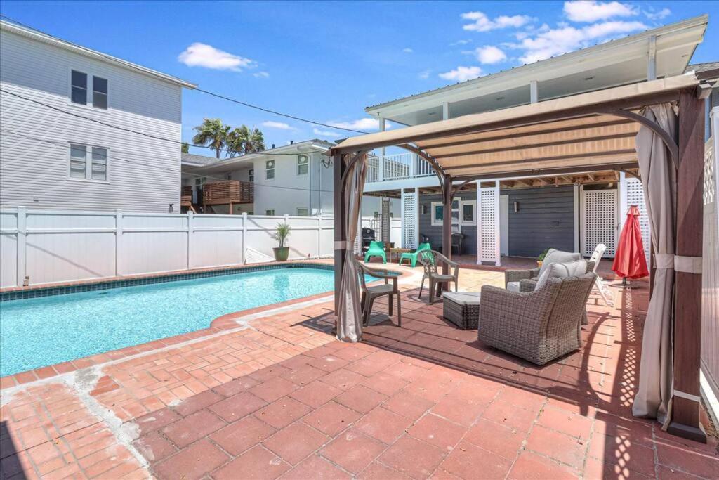 Ocean View With Pool Casa De Joy Dos Upstairs Unit Villa Corpus Christi Exterior foto