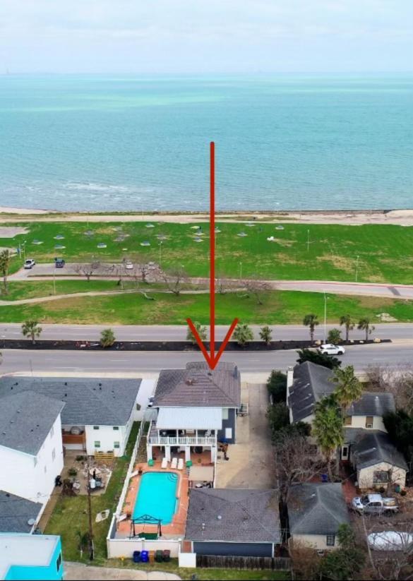 Ocean View With Pool Casa De Joy Dos Upstairs Unit Villa Corpus Christi Exterior foto
